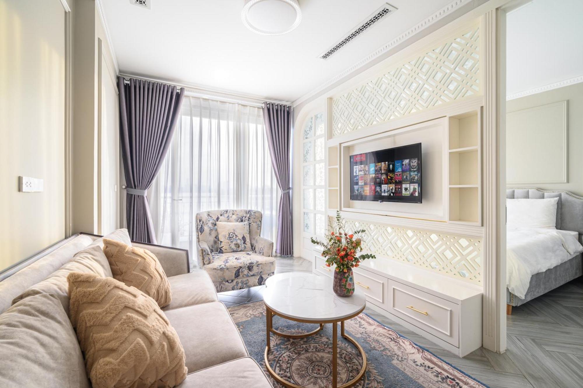Luxe Paradise Suites Xuan Dieu Hanoi Exteriör bild